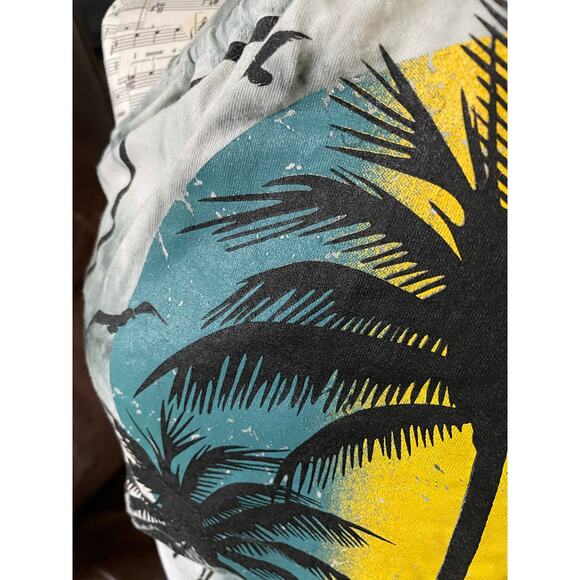 Reworked Savage Life Graphic T-Shirt Halter w/scrunchie - Picture 6 of 12